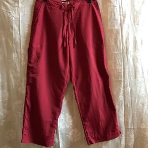 Fast dry nylon sport capri pants